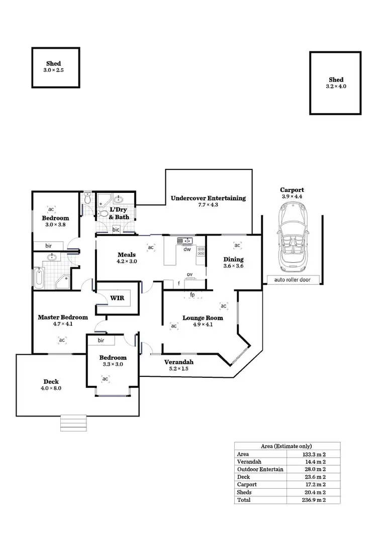 Floorplan of Homely house listing, 30 Avenue Road, Stirling SA 5152