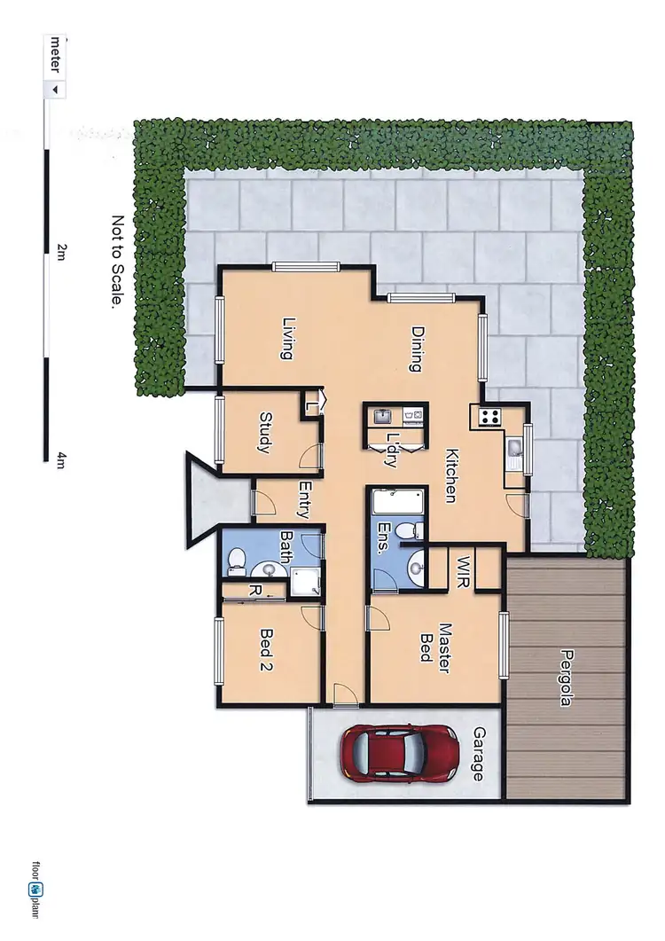 Floorplan of Homely house listing, 25A Eppalock Street, Duffy ACT 2611