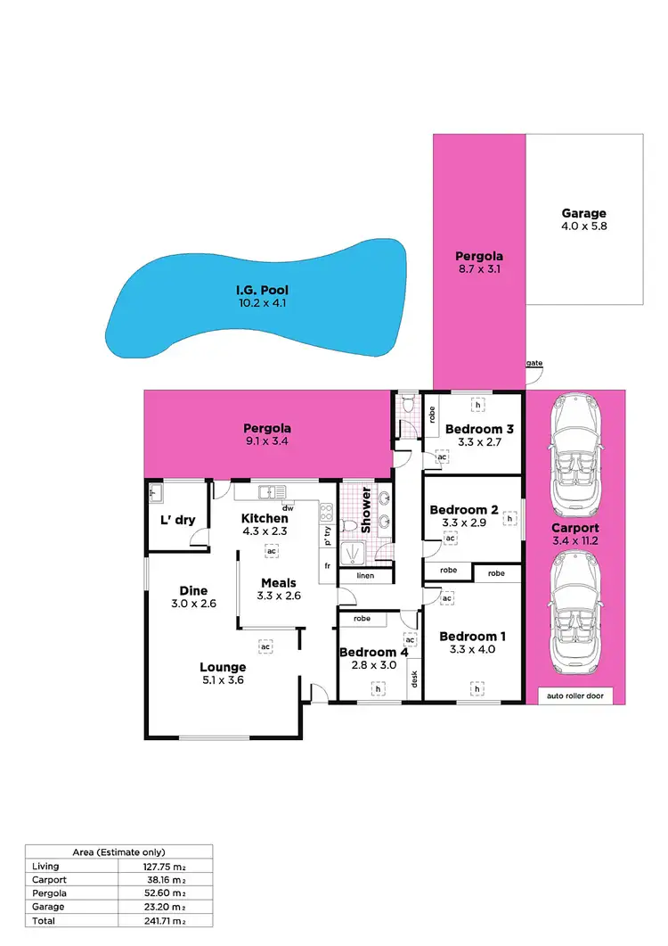 Floorplan of Homely house listing, 15 Landy Avenue, Gulfview Heights SA 5096