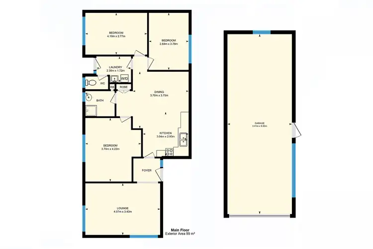 Floorplan of Homely house listing, 4 Duncan Street, Torrens ACT 2607