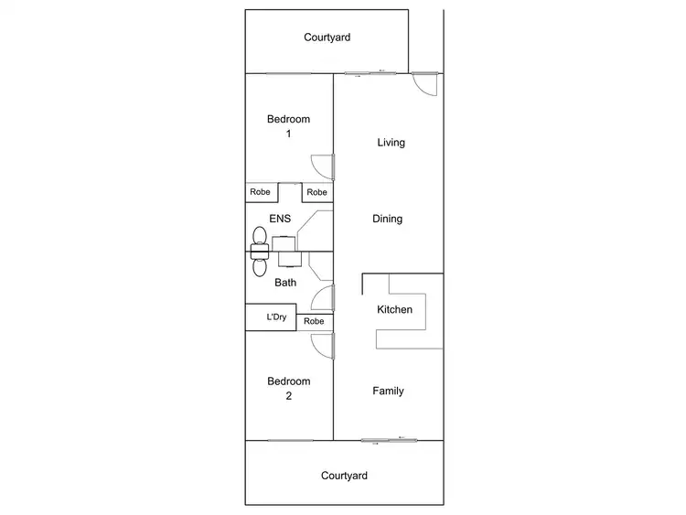 Floorplan of Homely house listing, 133/15 John Cleland Crescent, Florey ACT 2615