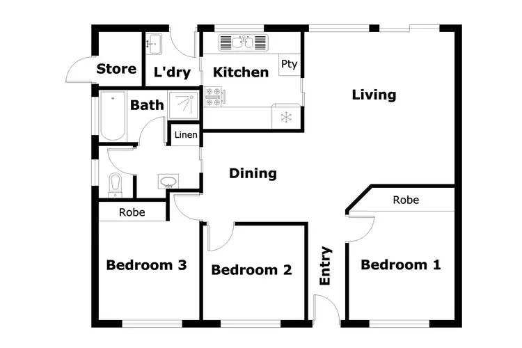 Floorplan of Homely house listing, 10 Marengo Place, Isabella Plains ACT 2905
