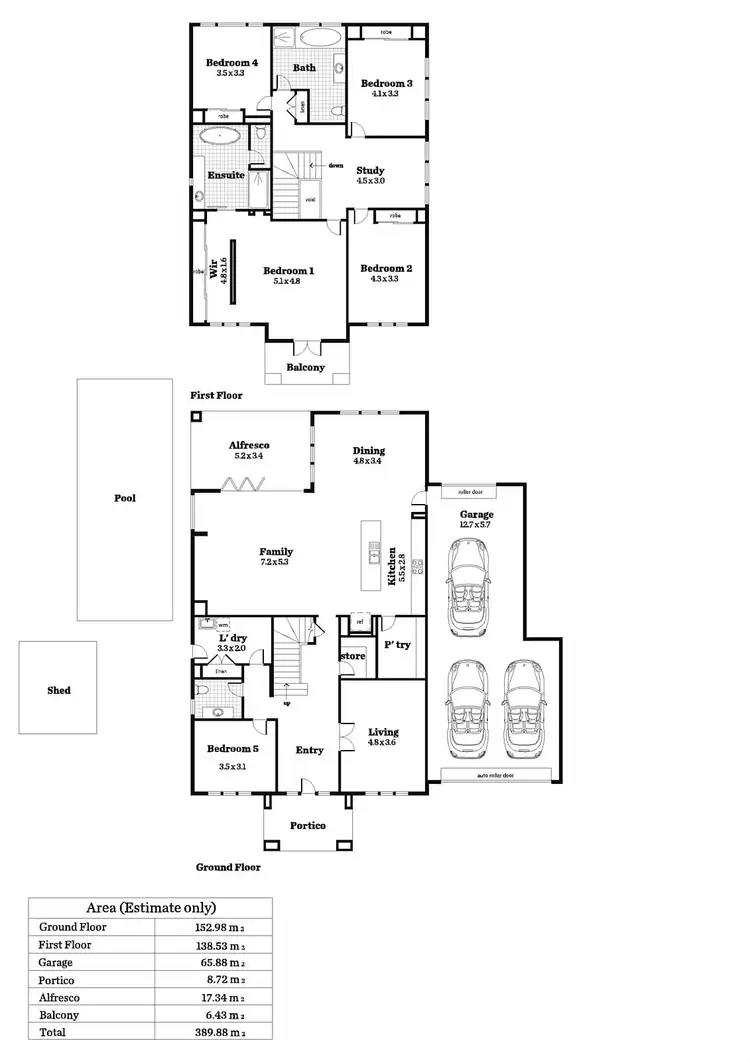 Floorplan of Homely house listing, 20 Verdale Avenue, Linden Park SA 5065