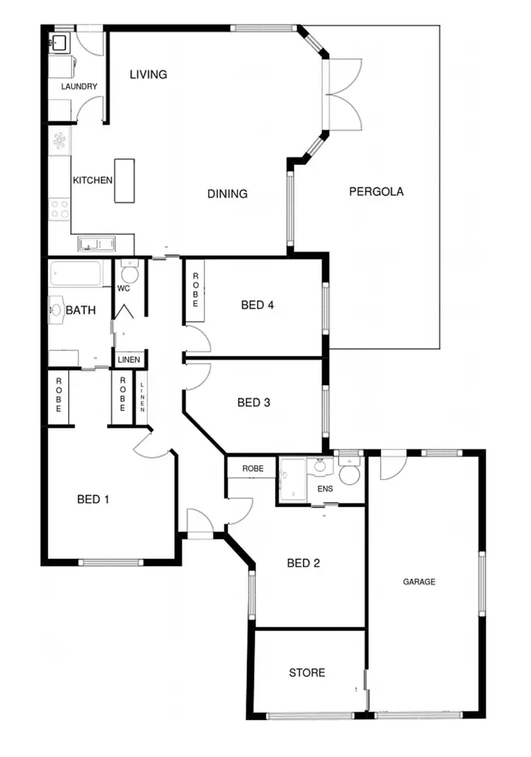 Floorplan of Homely house listing, 29 Lance Hill Avenue, Dunlop ACT 2615