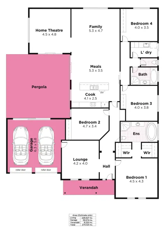 Floorplan of Homely house listing, 6 Edwin Street, Blakeview SA 5114