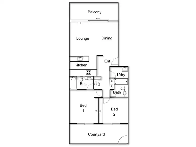 Floorplan of Homely apartment listing, 10/102 Giles Street, Kingston ACT 2604