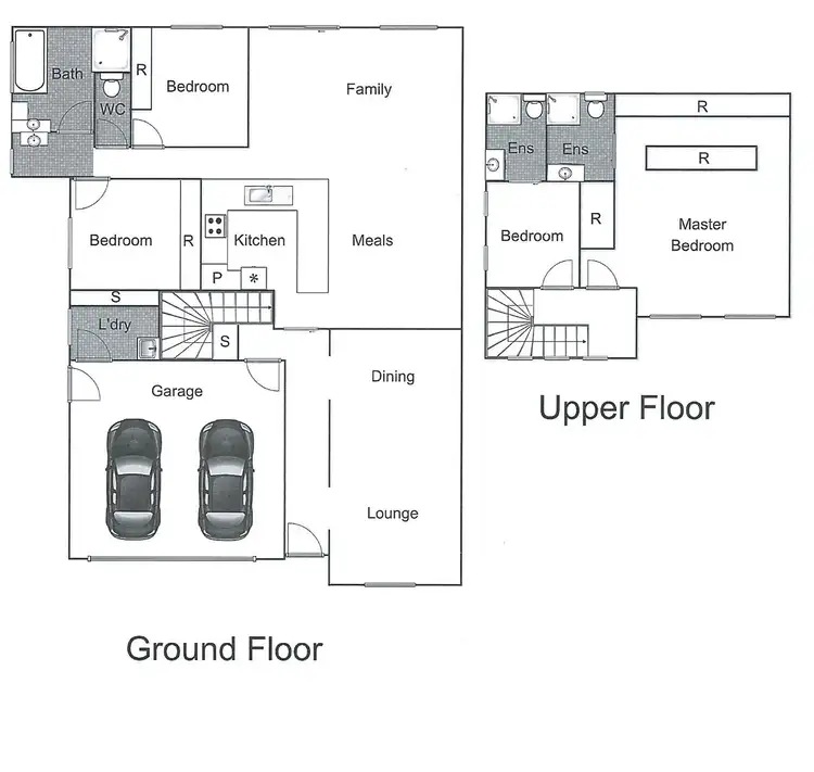 Floorplan of Homely townhouse listing, 1/27 Jemalong Street, Duffy ACT 2611