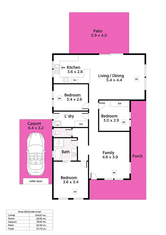 Floorplan of Homely house listing, 26 Lettie Street, Prospect SA 5082