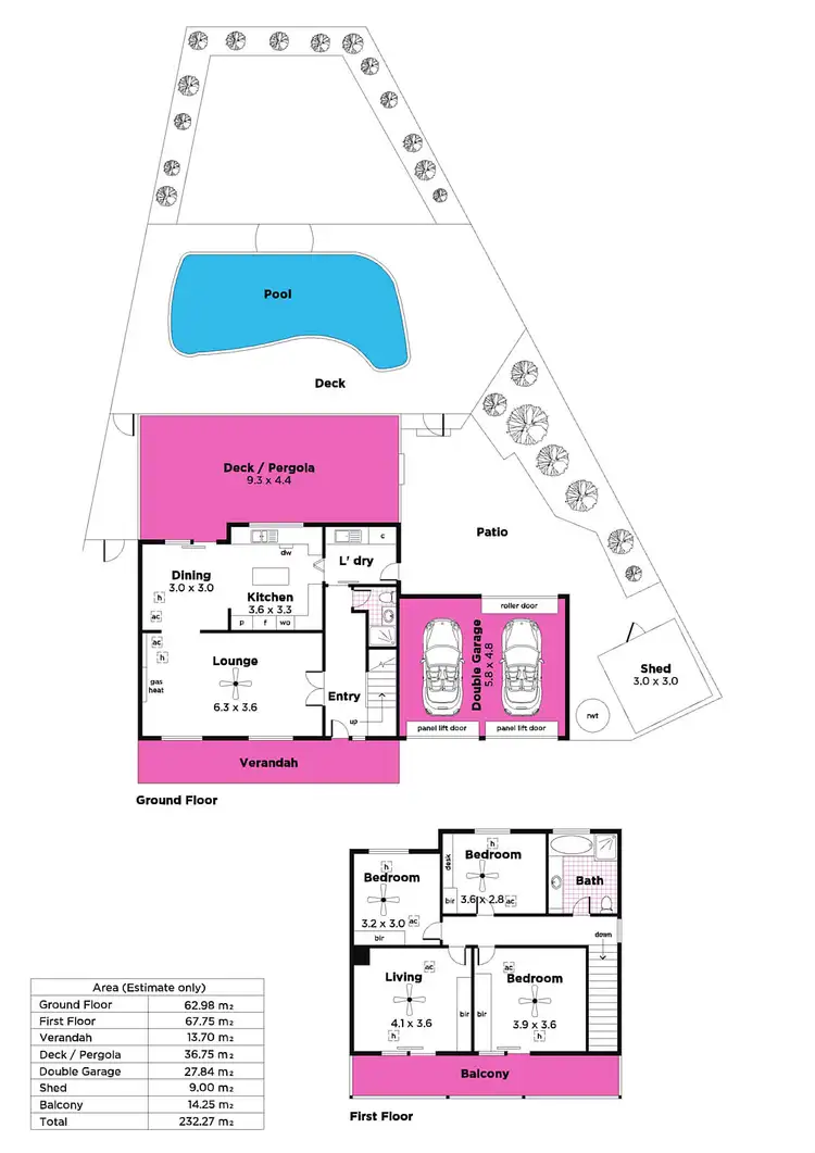 Floorplan of Homely house listing, 3 Allanton Avenue, Port Noarlunga SA 5167