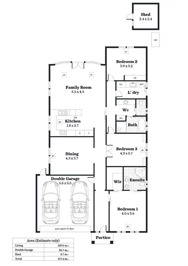 Floorplan of Homely house listing, 21 Appleberry Crescent, Craigburn Farm SA 5051