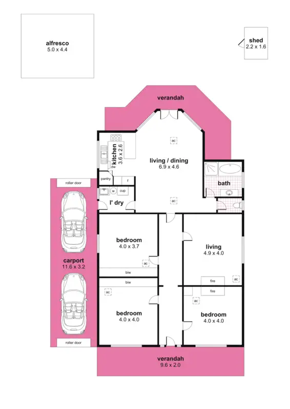 Floorplan of Homely house listing, 4 Arthur Street, Payneham SA 5070