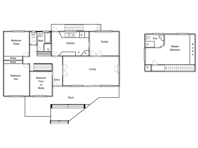 Floorplan of Homely house listing, 4 Tivey Place, Hughes ACT 2605