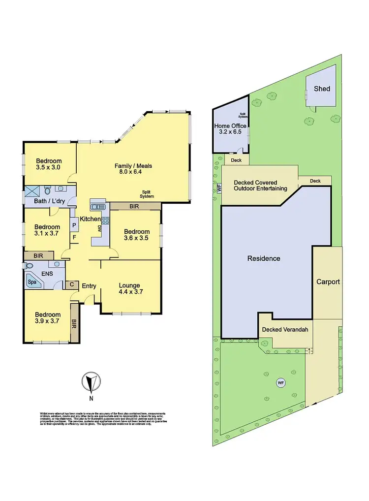 Floorplan of Homely house listing, 2 Rushworth Street, Watsonia VIC 3087