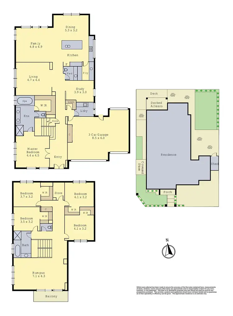 Floorplan of Homely house listing, 15 Bronte Crescent, Doreen VIC 3754