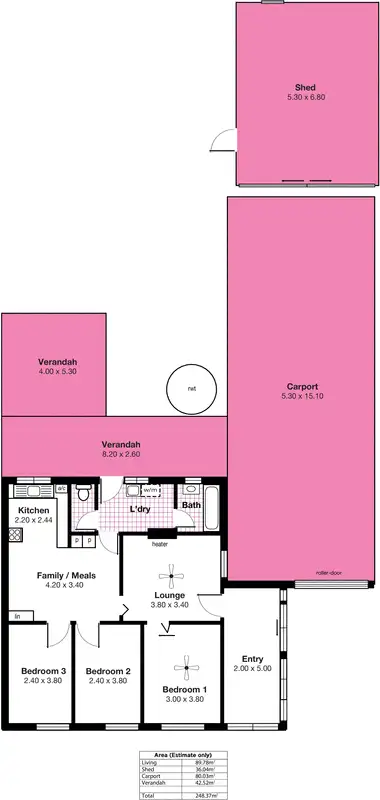 Floorplan of Homely house listing, 4 Oban Street, Ferryden Park SA 5010