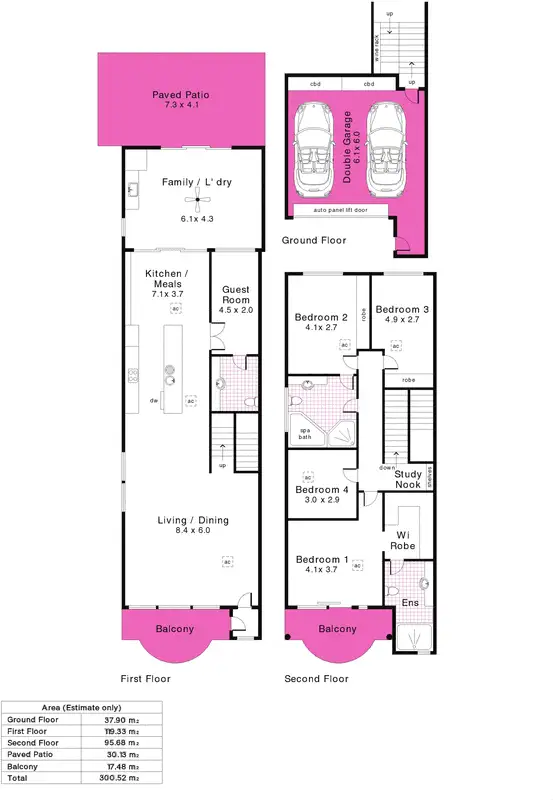 Floorplan of Homely house listing, 17a Esplanade, Somerton Park SA 5044