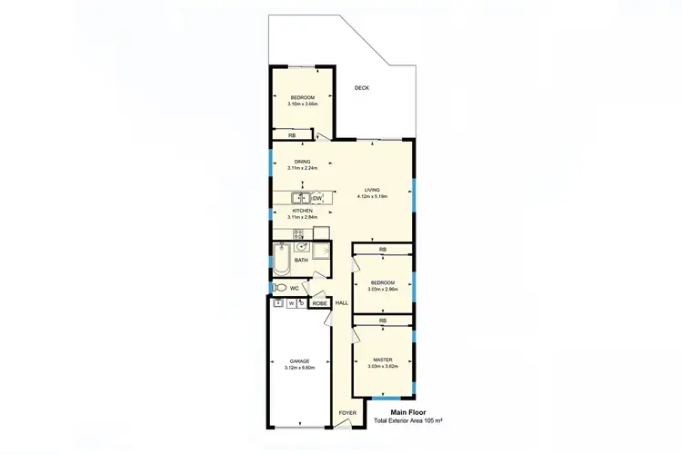 Floorplan of Homely house listing, 12 Gubbity Street, Ngunnawal ACT 2913