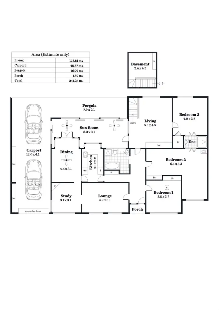 Floorplan of Homely house listing, 18 Grandview Avenue, Urrbrae SA 5064
