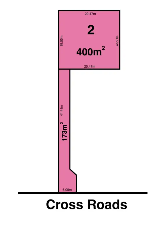 Floorplan of Homely land listing, 78 Cross Road, Myrtle Bank SA 5064
