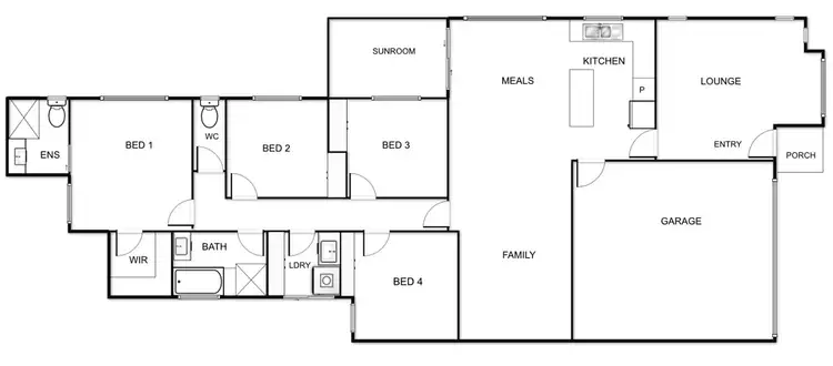Floorplan of Homely house listing, 25 Rag Holmes Street, Macgregor ACT 2615