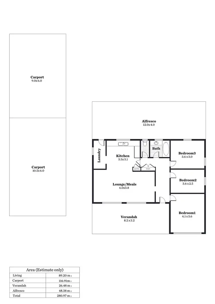 Floorplan of Homely house listing, 24 William Street, Wallaroo SA 5556