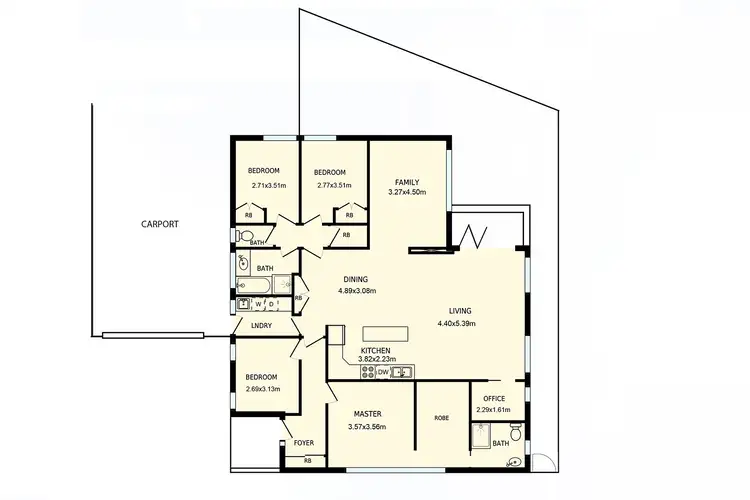 Floorplan of Homely house listing, 3 Fitzmaurice Street, Kaleen ACT 2617