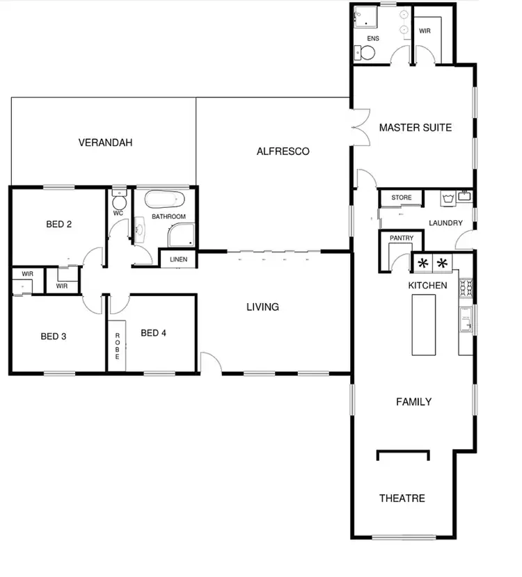 Floorplan of Homely house listing, 41 Ryrie Street, Michelago NSW 2620