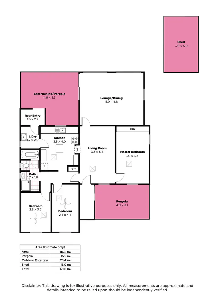 Floorplan of Homely house listing, 29 Patterson Road, Elizabeth Park SA 5113