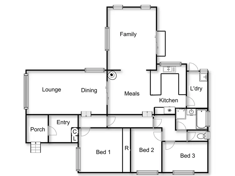 Floorplan of Homely house listing, 5 Clarrie Lane, Tharwa ACT 2620