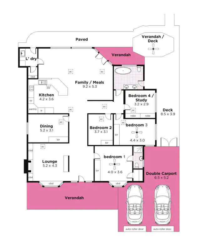 Floorplan of Homely house listing, 13 Farrell Street, Glenelg South SA 5045