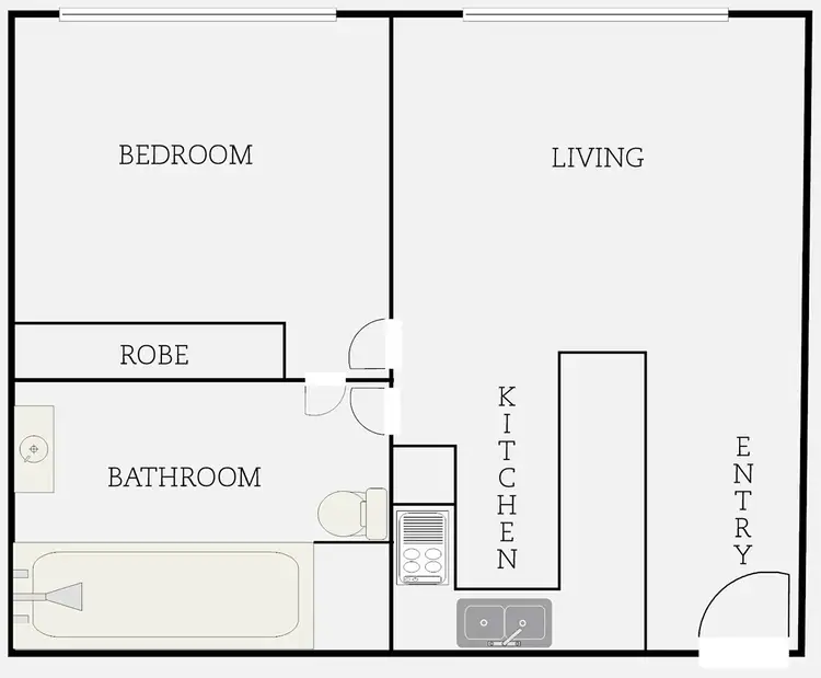Floorplan of Homely house listing, 403/2 Akuna Street, City ACT 2601