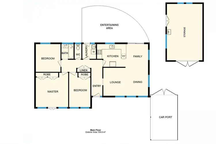 Floorplan of Homely house listing, 39 Braine Street, Page ACT 2614