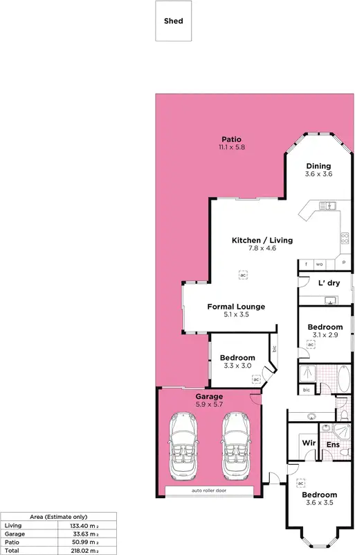 Floorplan of Homely house listing, 16 Mitcham Avenue, Lower Mitcham SA 5062