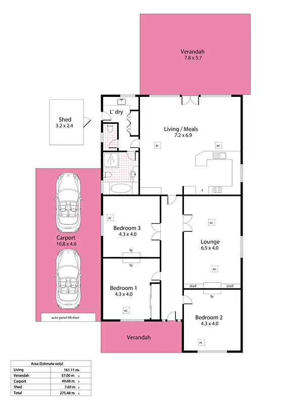 Floorplan of Homely house listing, 8 Luhrs Road, Payneham South SA 5070