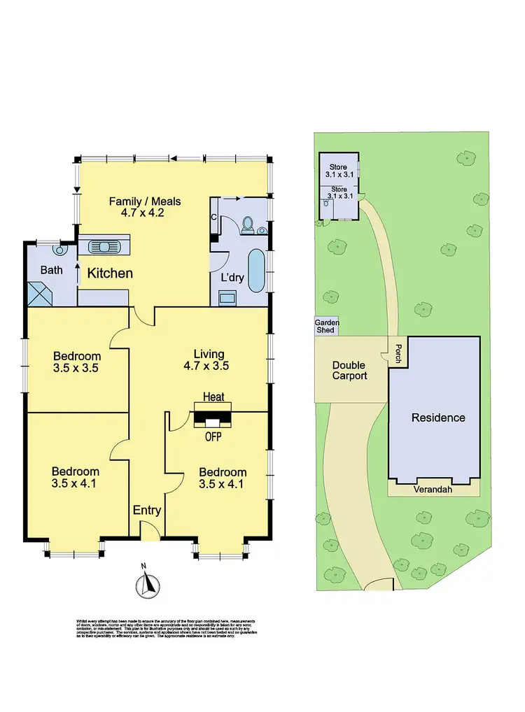 Floorplan of Homely house listing, 5 Grand Boulevard, Montmorency VIC 3094