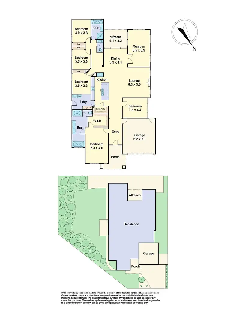 Floorplan of Homely house listing, 60 Mollison Drive, Doreen VIC 3754