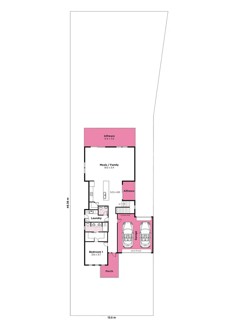Floorplan of Homely land listing, 2a Gloucester Avenue, Belair SA 5052