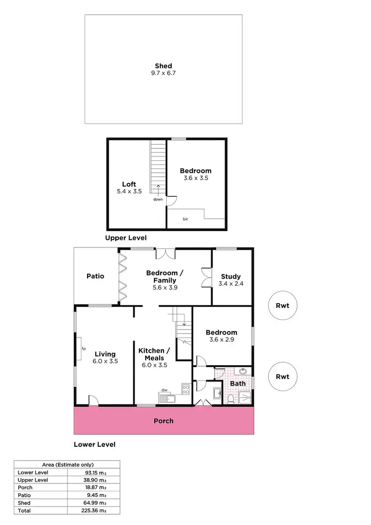 Floorplan of Homely house listing, 8 Mail Road, Harrogate SA 5244
