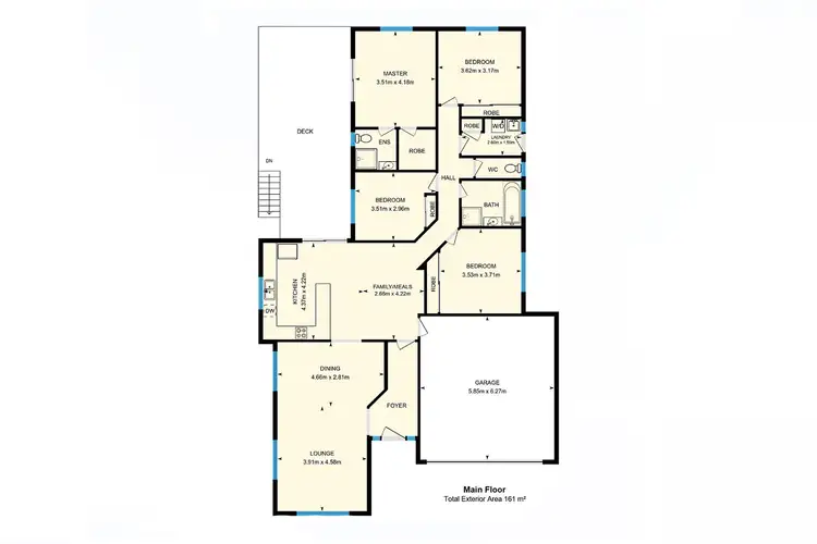 Floorplan of Homely house listing, 46 Ashton Calvert Street, Casey ACT 2913