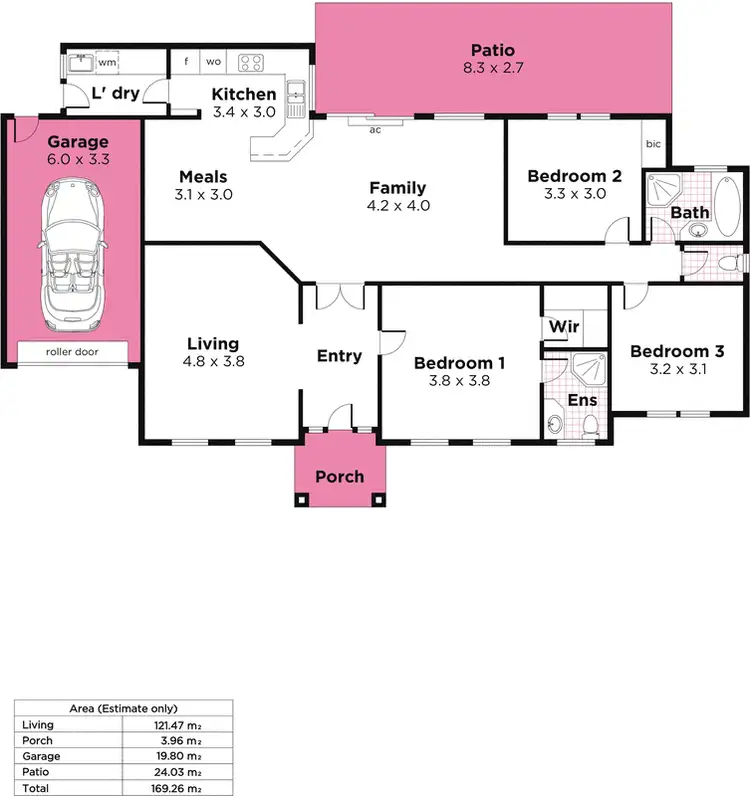 Floorplan of Homely house listing, 28a Reece Avenue, Klemzig SA 5087