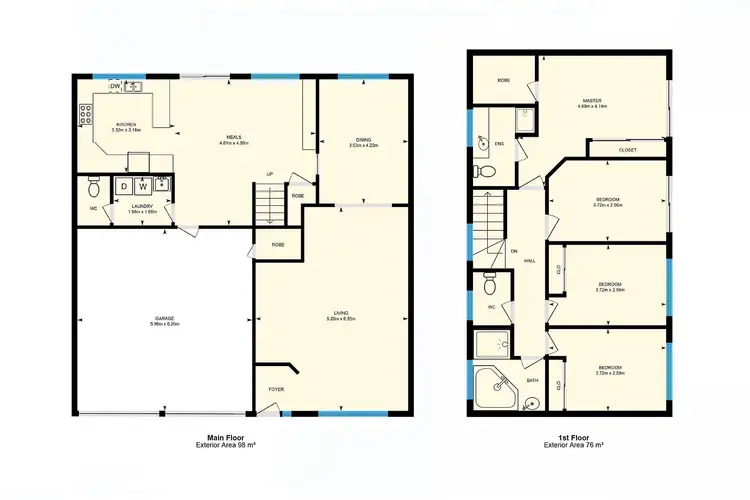 Floorplan of Homely townhouse listing, 6/121 Crisp Circuit, Bruce ACT 2617