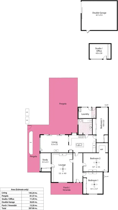 Floorplan of Homely house listing, 1 Hill Street, Kingswood SA 5062
