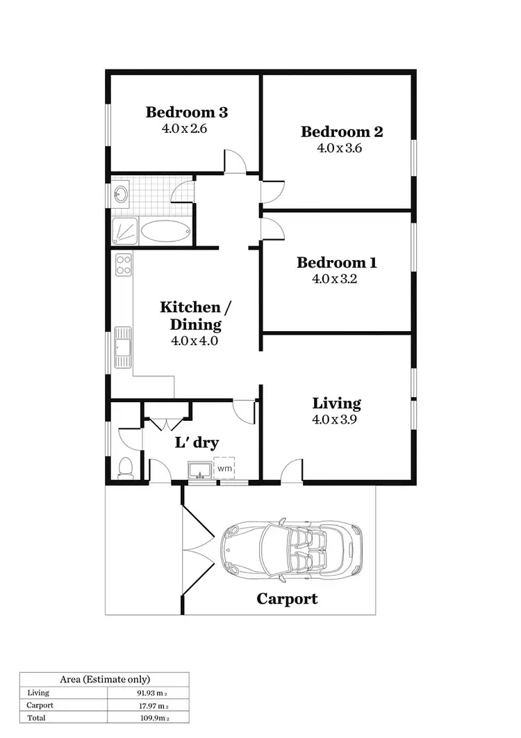 Floorplan of Homely house listing, 6 Mulga Street, Gawler West SA 5118