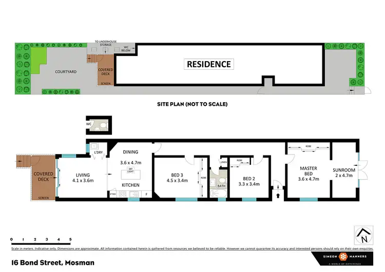 Floorplan of Homely house listing, 16 Bond Street, Mosman NSW 2088