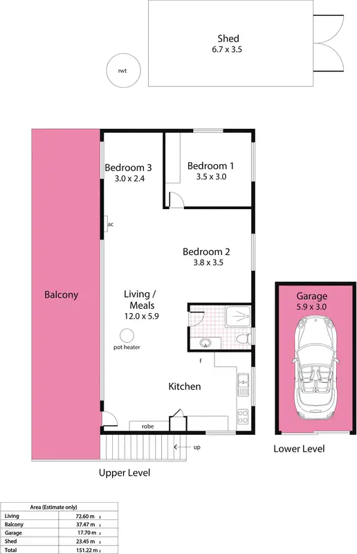 Floorplan of Homely house listing, 240 Morphett Flat Road, Morgan SA 5320