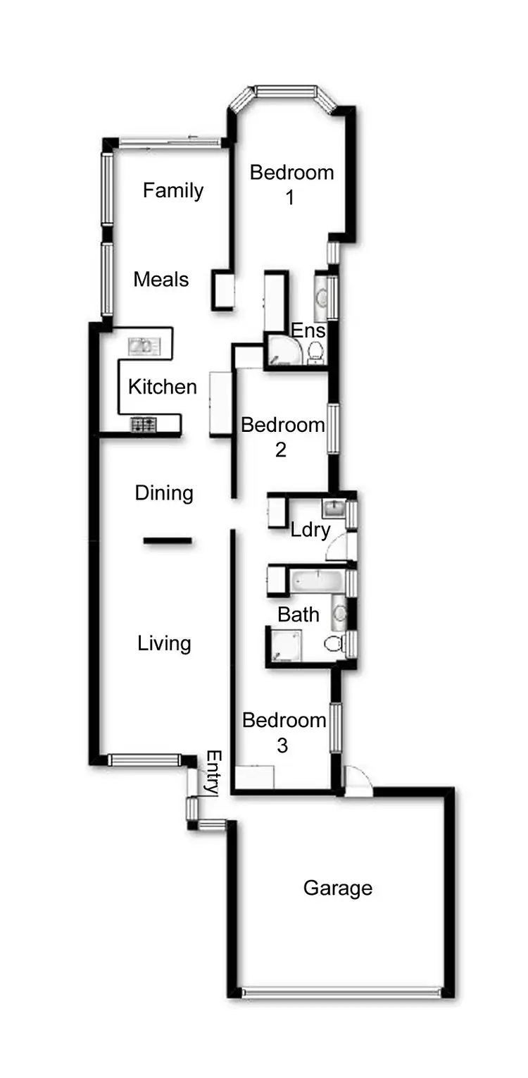 Floorplan of Homely house listing, 71 Florence Taylor  Street, Greenway ACT 2900