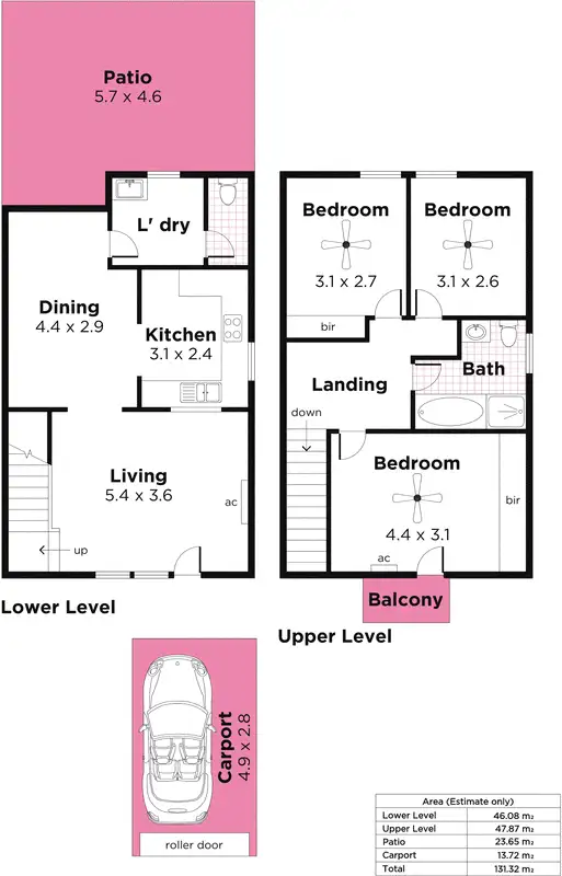 Floorplan of Homely house listing, 22 Brookside Road, Darlington SA 5047