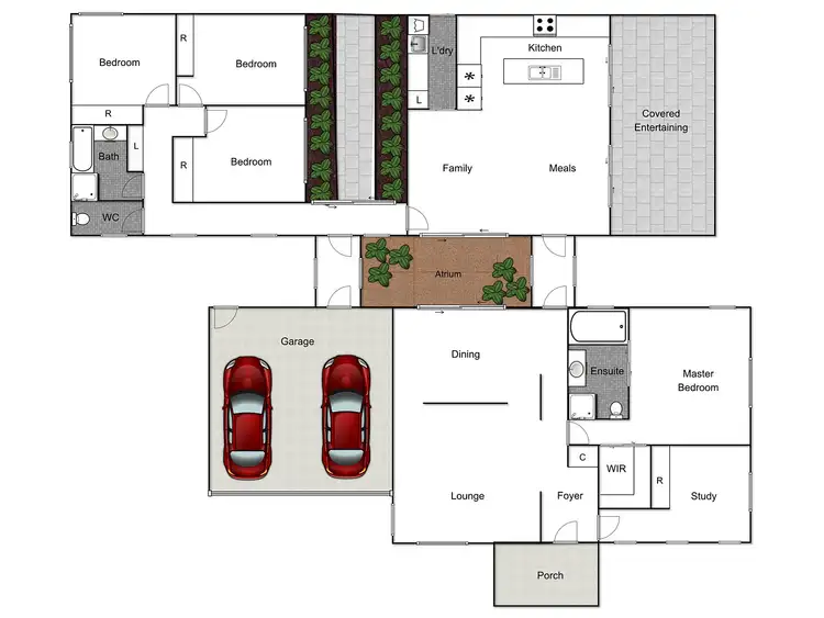 Floorplan of Homely house listing, 40 Tullaroop Street, Duffy ACT 2611