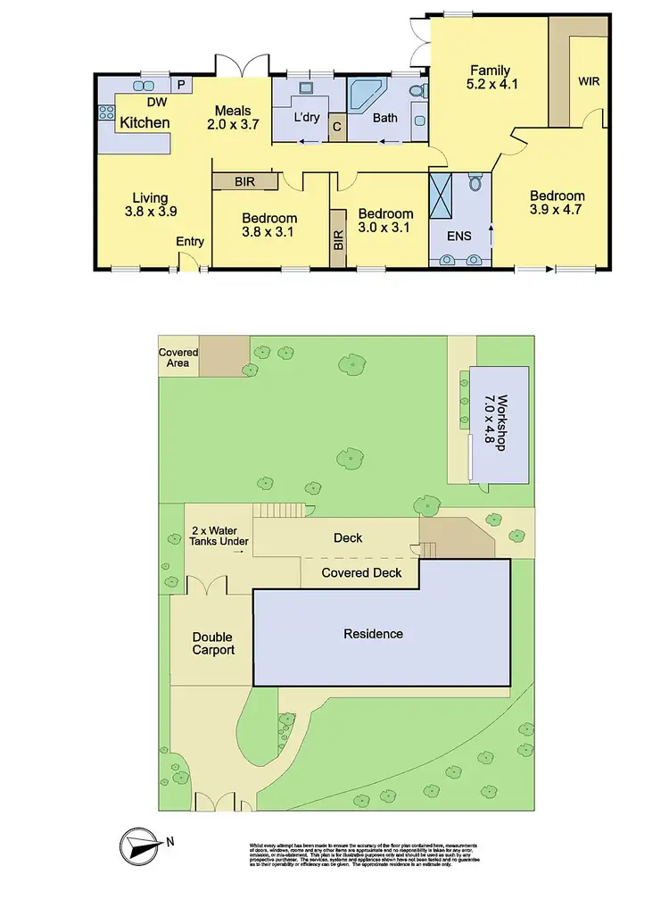 Floorplan of Homely house listing, 5 Thomas Street, Eltham VIC 3095