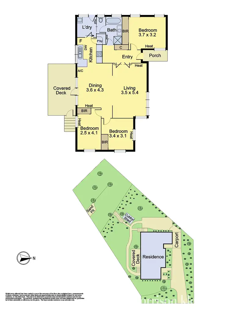 Floorplan of Homely house listing, 87 Silver Street, Eltham VIC 3095